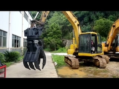 Grilla de acero de desecho hidráulico giratorio de 360°