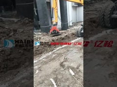 Rammer de manipulación vibratoria para completar la compactación del avión, la compactación de la rampa, la compactación del pozo de la ranura