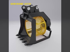 YISONG 360 grados de rotación de cribado cubo de excavadora cubo
