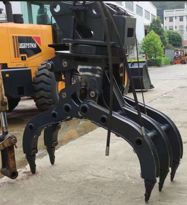 Excavadora giratoria de retroexcavadora agarre de agarres giratorios hidráulicos OEM ODM