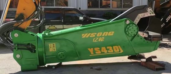 Hardox 450 Cisa de chatarra para excavadora para el reciclaje de chatarra