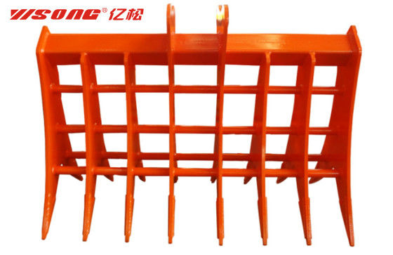 Jardinería / jardinería 1/2′′ grueso de las garrafas de la excavadora Rip balde Rake Excavadora cucharada Rake