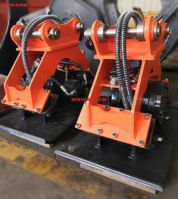 Esqueleto de amortiguación por vibración hidráulica para compactación de rampas / compactación de ranuras