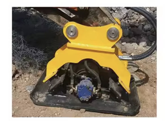 Ancho 6720 mm Compactor de placas hidráulicas para excavadoras de 2.5-3.5t