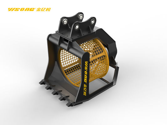 YISONG 360 grados de rotación de cribado cubo de excavadora cubo