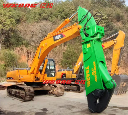 Accesorios para excavadoras de corte de chatarra de acero