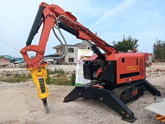 Robot de demolición portátil hidráulico multifuncional para el rescate del colapso de edificios