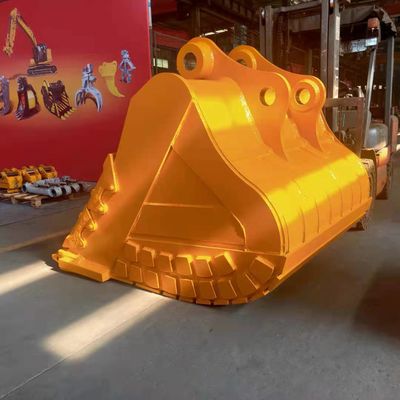 Color personalizado Excavadora Standard Bucket Personalizado Excavadora Alta Duradera Bucket Equipo Pesado