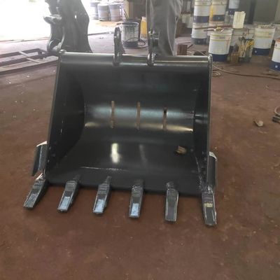 Equipo de demolición de excavadoras, excavadoras y cubos de construcción