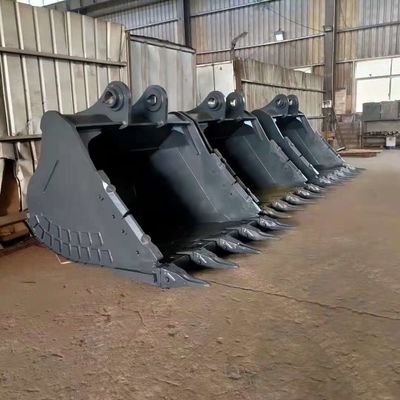 Equipo de reciclaje Excavadora cubo y cubo de la pala