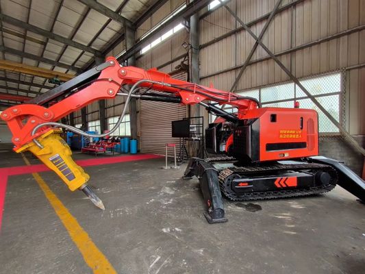Robot de demolición de control remoto Robot de explosión para excavación / trituración / captura y limpieza de minas